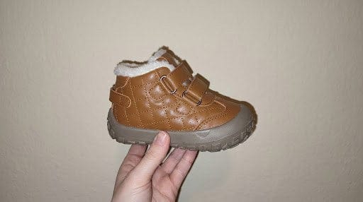 Customer photo review of Flausch Tretter Winterstiefel | Warme Fleece Schuhe für erste Schritte