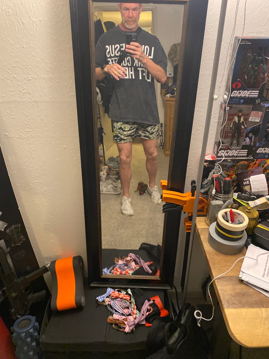 Customer photo review of Carrier Training Shorts Mk.II Camo