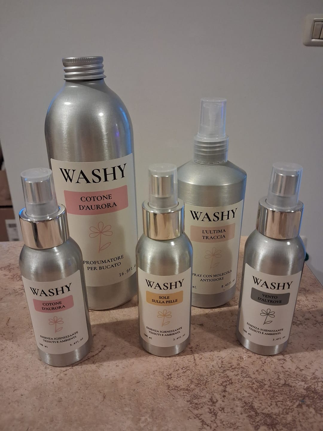 Customer photo review of COTONE D'AURORA BUCATO 500 ML + ESSENZA 100 ML