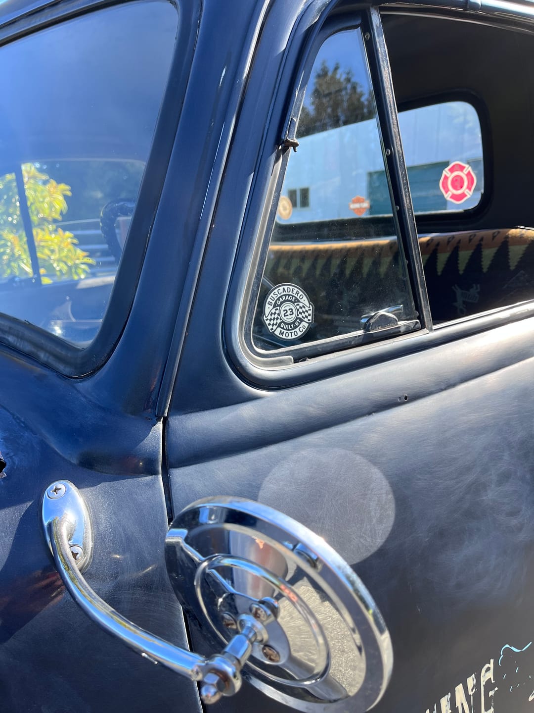 Customer photo review of "Garage Built"  Sticker
