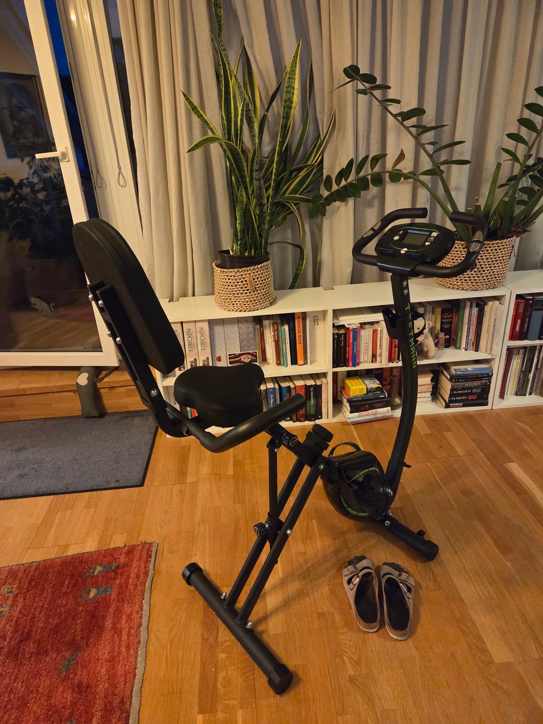 Customer photo review of Tretmann RIDE- Heimtrainer mit tiefem Einstieg