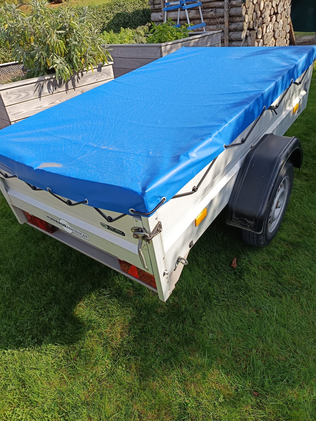 Customer photo review of Anhänger Flachplane 209 x 115 x 10 cm