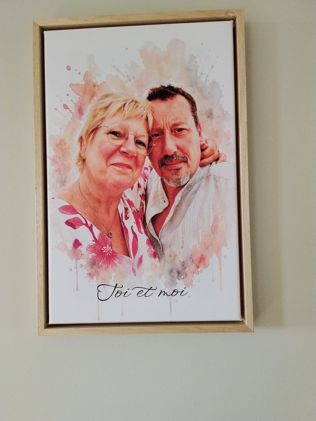Customer photo review of Euer Foto als Kunstwerk – mit Live-Vorschau, als Poster oder Leinwand