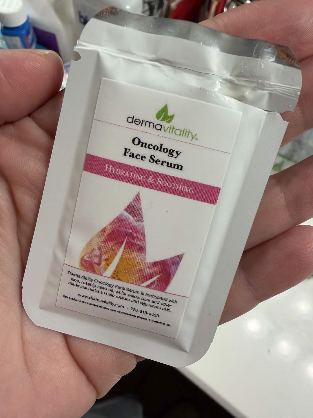 Customer photo review of Face Cream For Chemo Patients