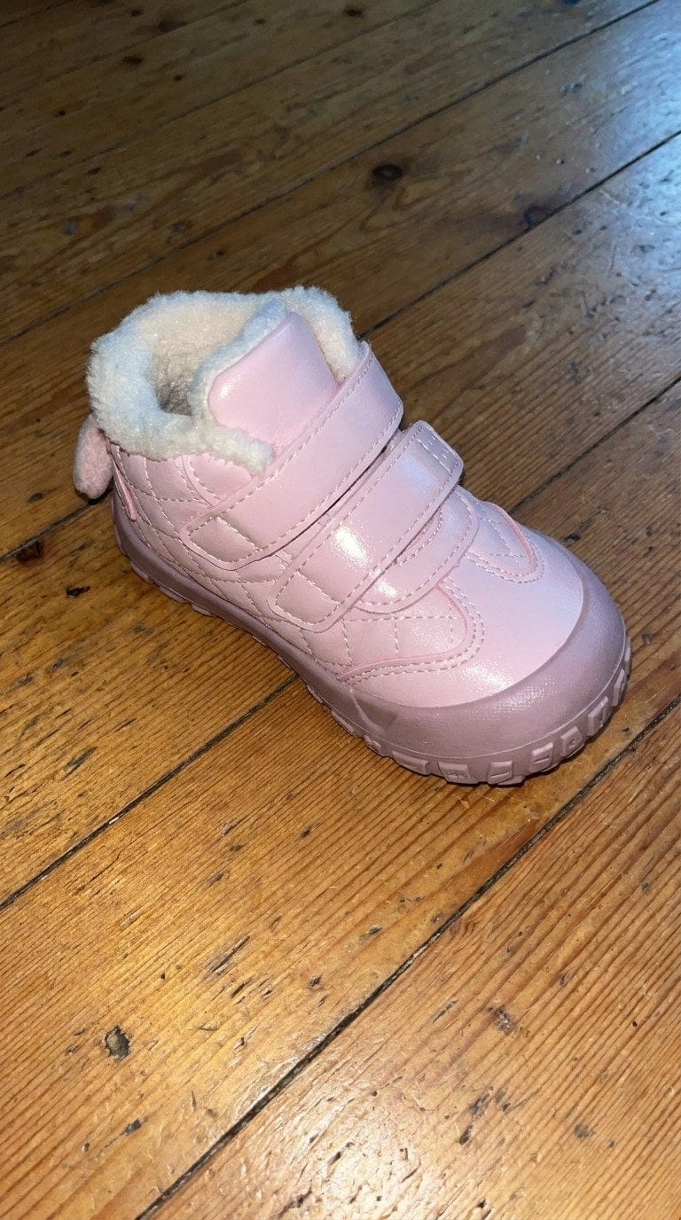 Customer photo review of Flausch Tretter Winterstiefel | Warme Fleece Schuhe für erste Schritte