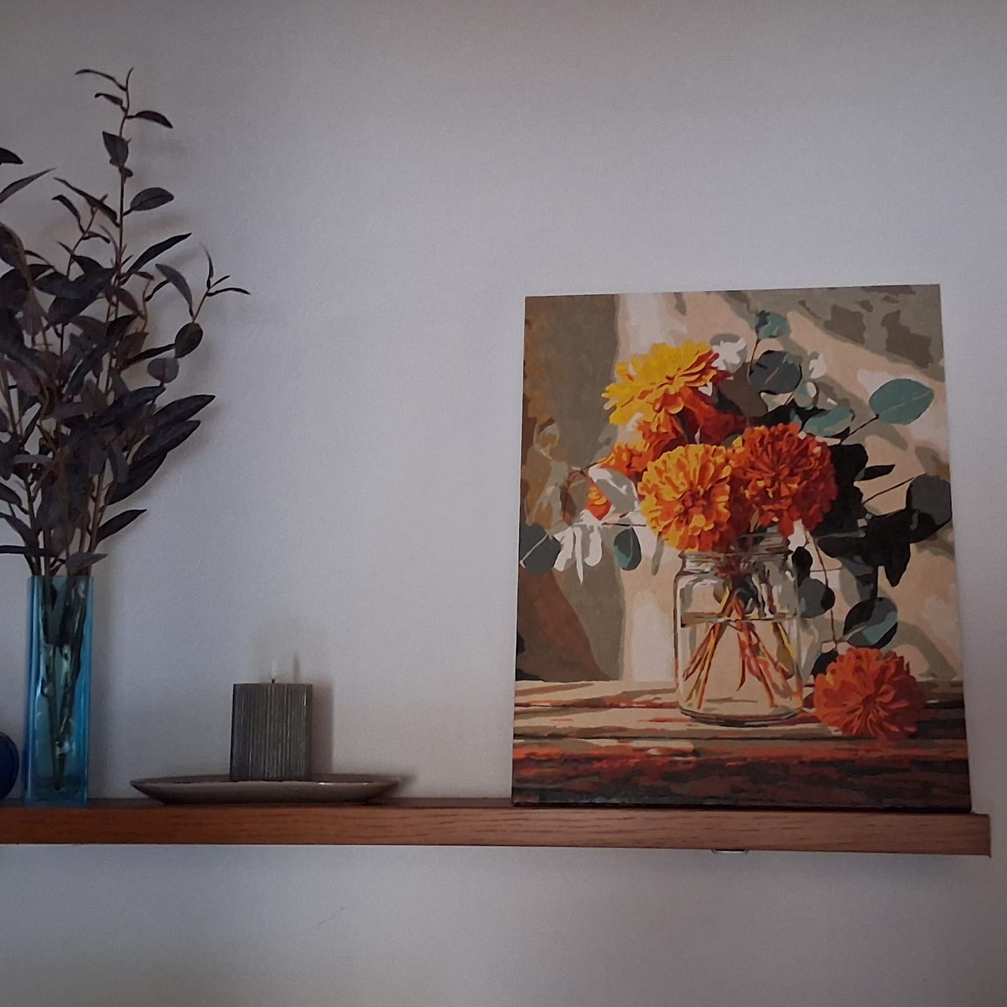 Customer photo review of Malen nach Zahlen - Ringelblumenstrauß