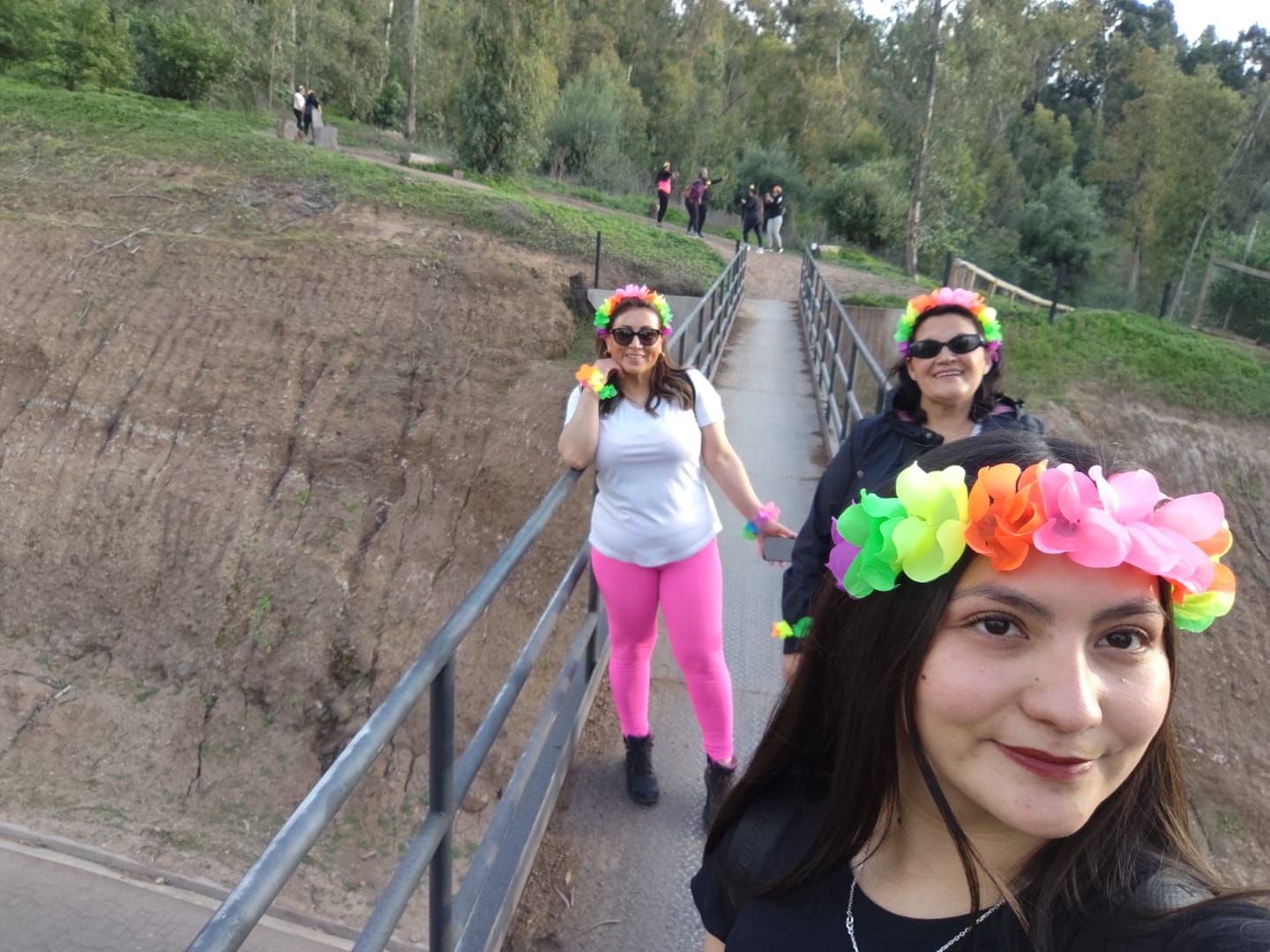Customer photo review of Trekking Cerro San Cristóbal