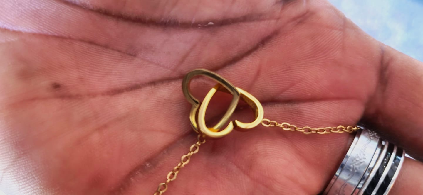 Customer photo review of Eternal Luck Box & Personalized Necklace