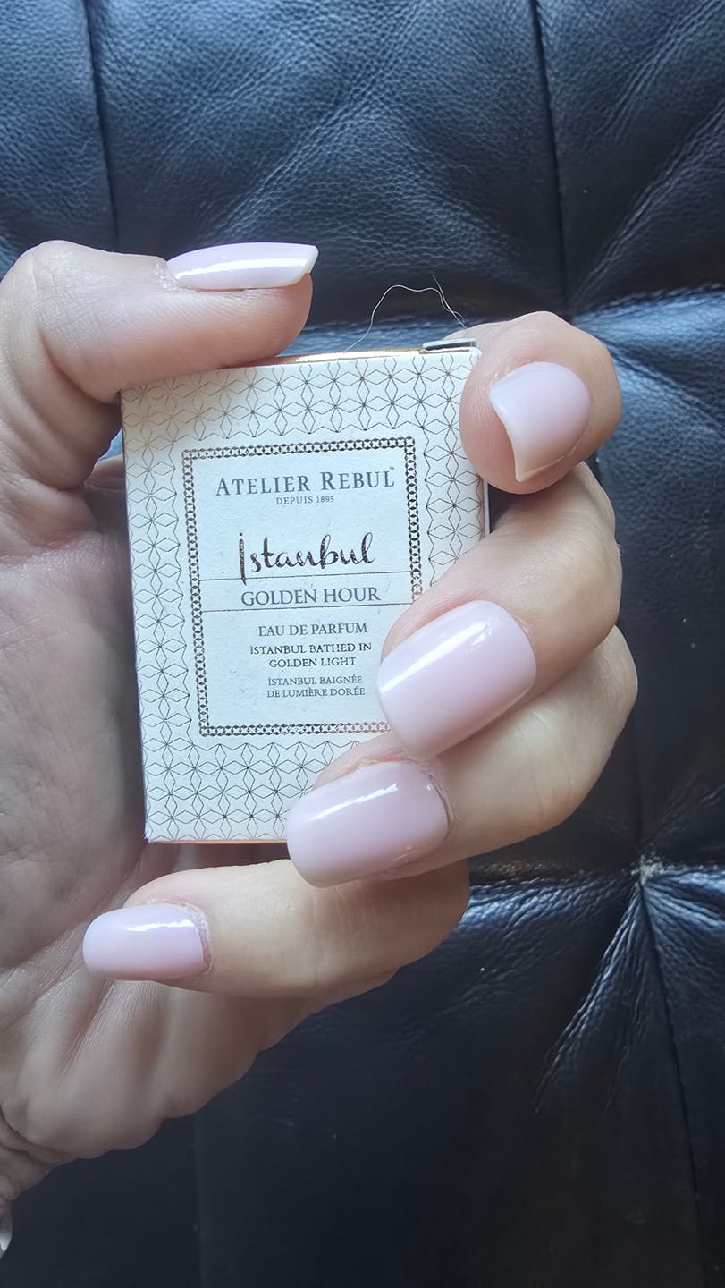 Customer photo review of Istanbul Golden Hour Parfum Sample 2ml
