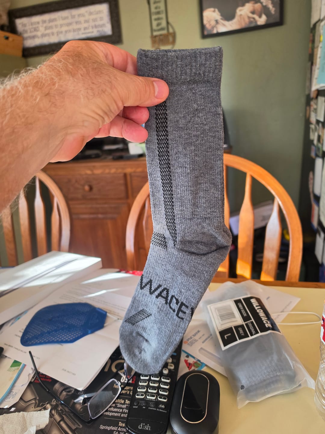 Customer photo review of The Alpaca Socks