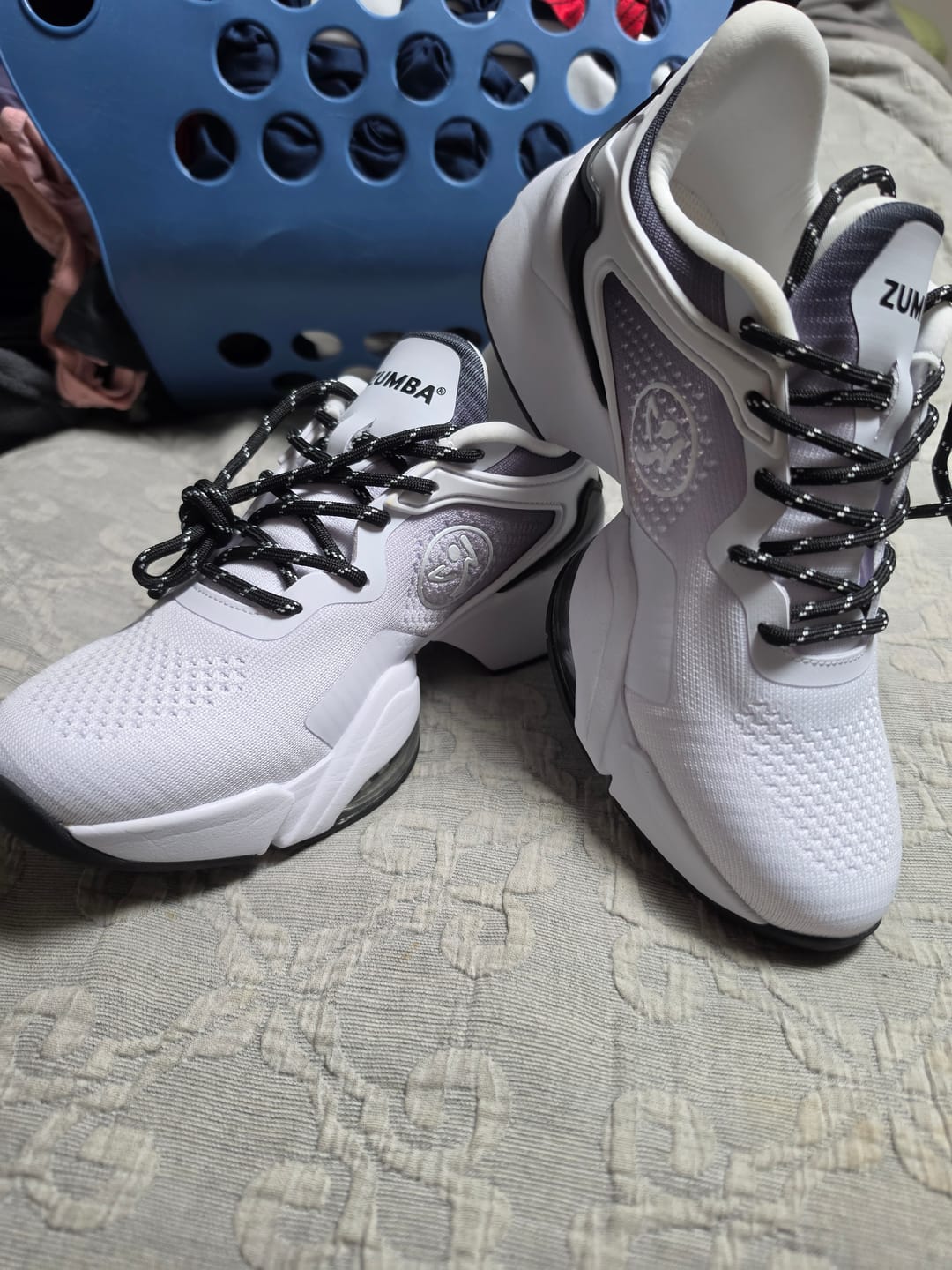 Customer photo review of Zumba Air Stomp - White/Black