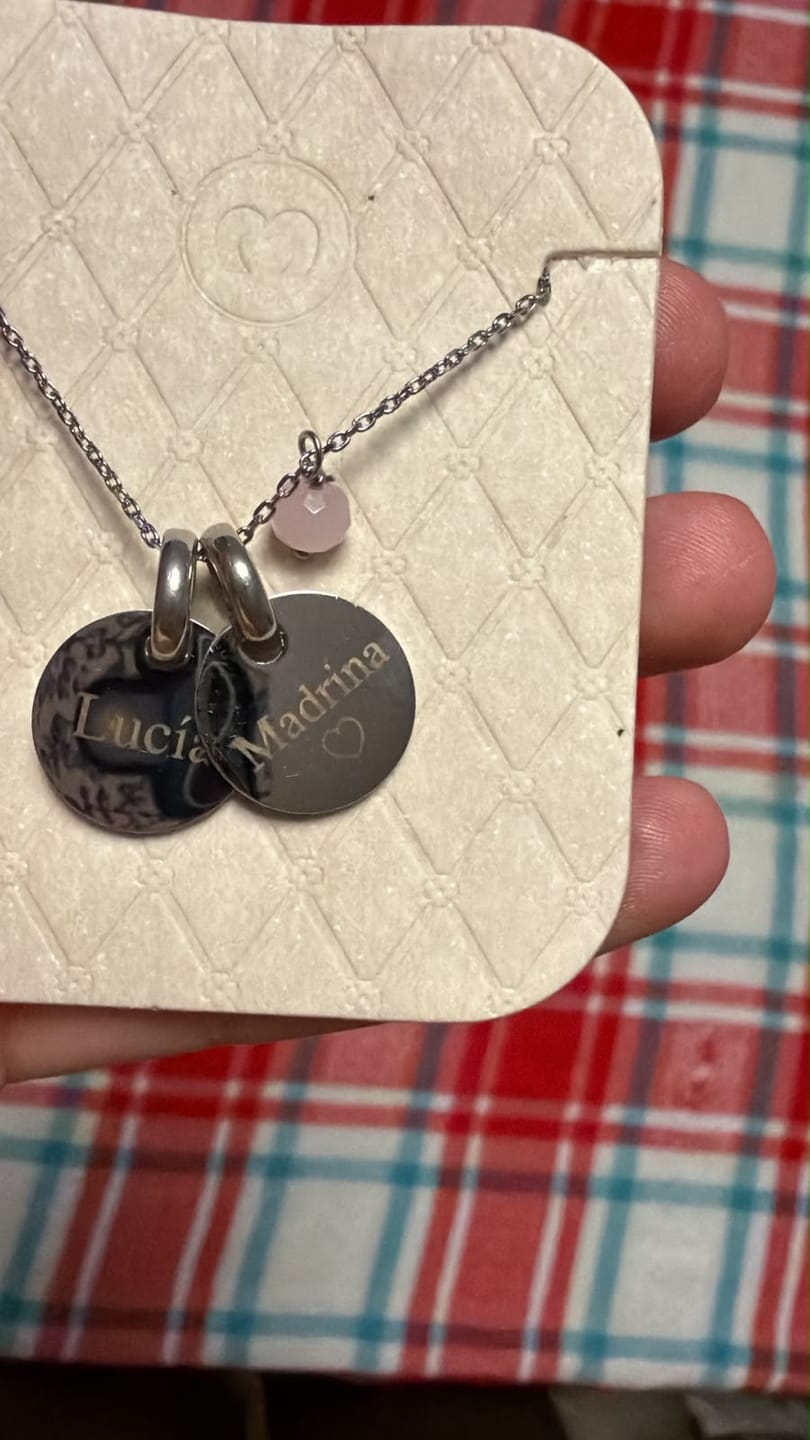 Customer photo review of Collar Pacto - Personalizado