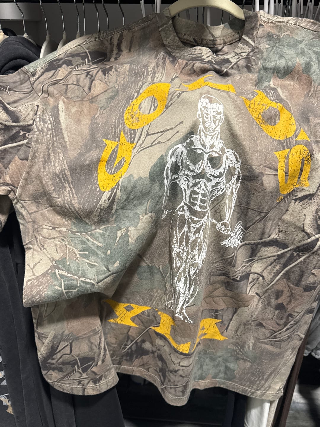 Customer photo review of 4213 - Gold's Iron Legacy Icon Tees