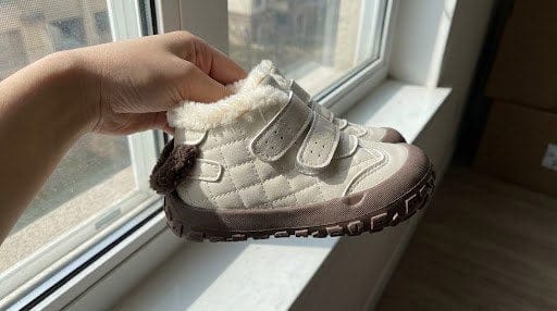Customer photo review of Flausch Tretter Winterstiefel | Warme Fleece Schuhe für erste Schritte