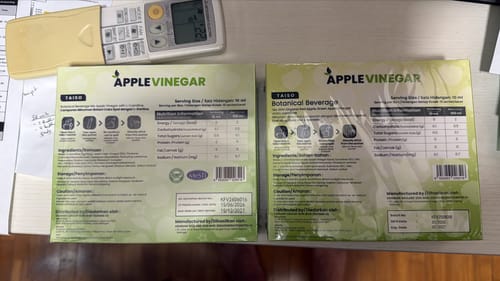 Customer photo review of Taiso Apple Cider Vinegar