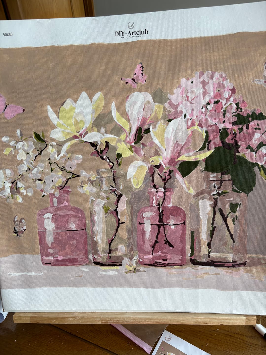 Customer photo review of Fragile | Paint by Number