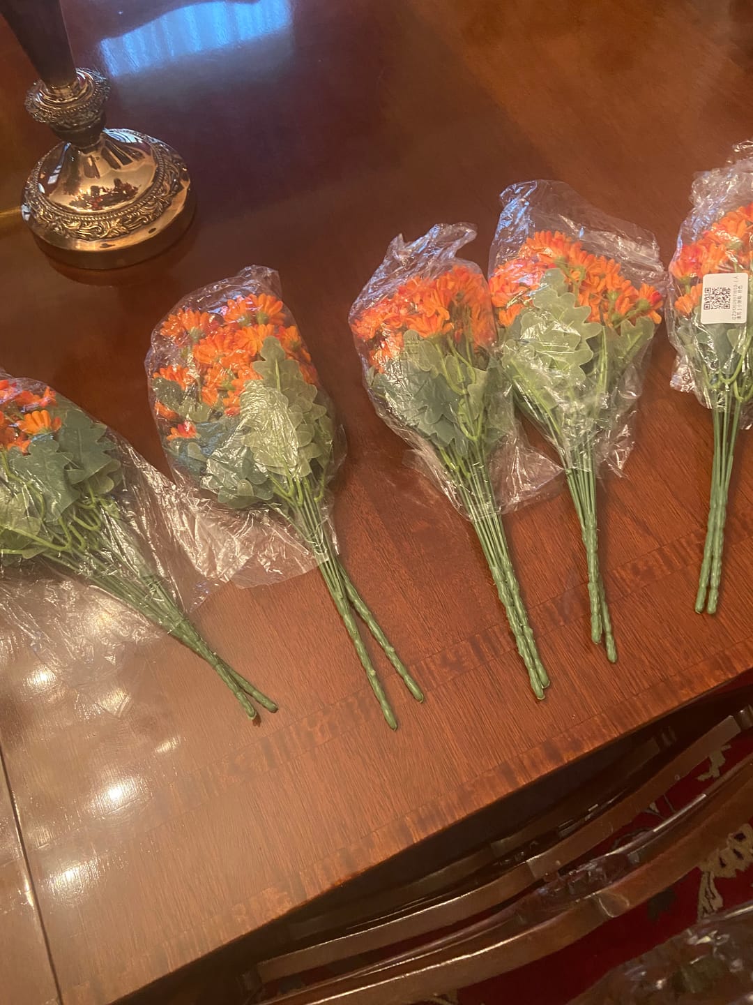 Customer photo review of 💥Last Day 70% OFF🌼- Artificial Outdoor Sunset Mums Flowers - UV resistant, Waterproof, Windproof