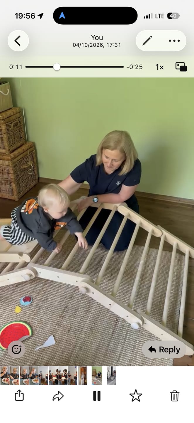 Customer photo review of FIPITRI® • 5-segment Modifiable Climbing Frame • Inspired by Emmi Pikler