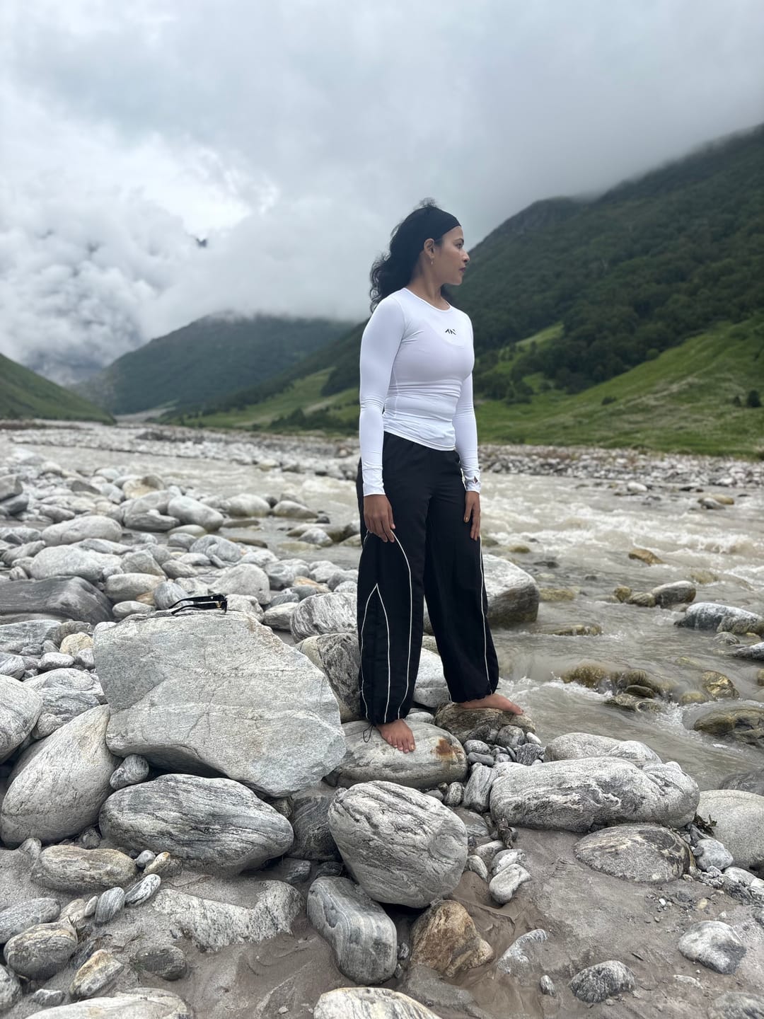 Customer photo review of Eternal Compression Top Lilac