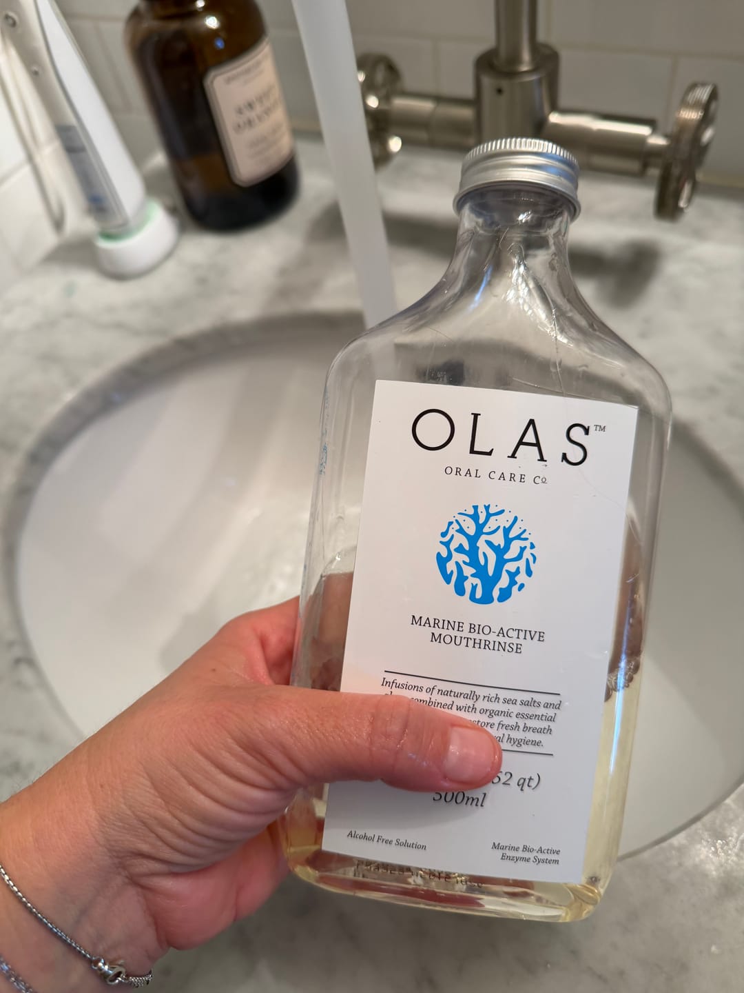 Customer photo review of OLAS Mouthrinse - 375 mL