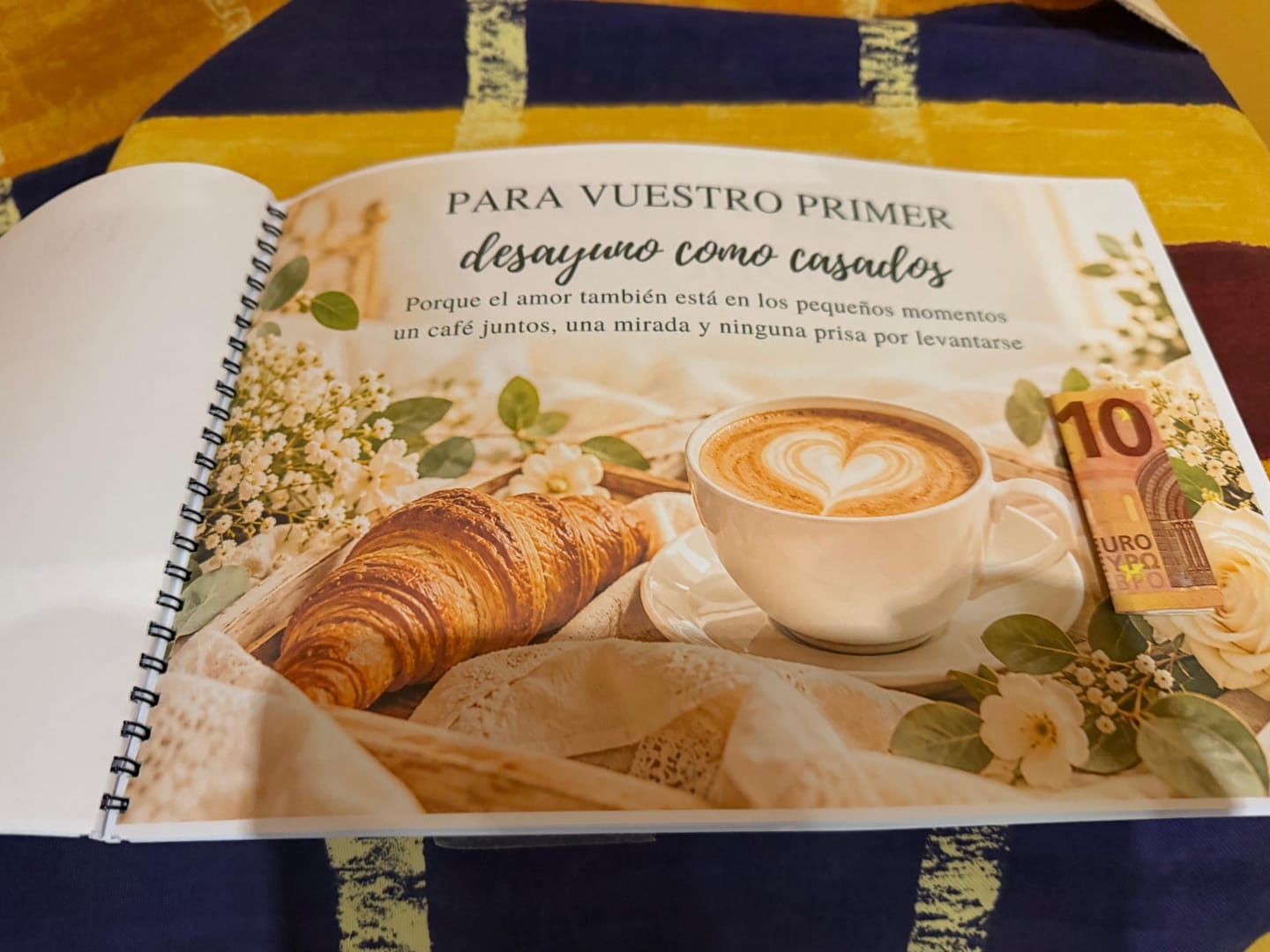 Customer photo review of Álbum Imprimible Boda