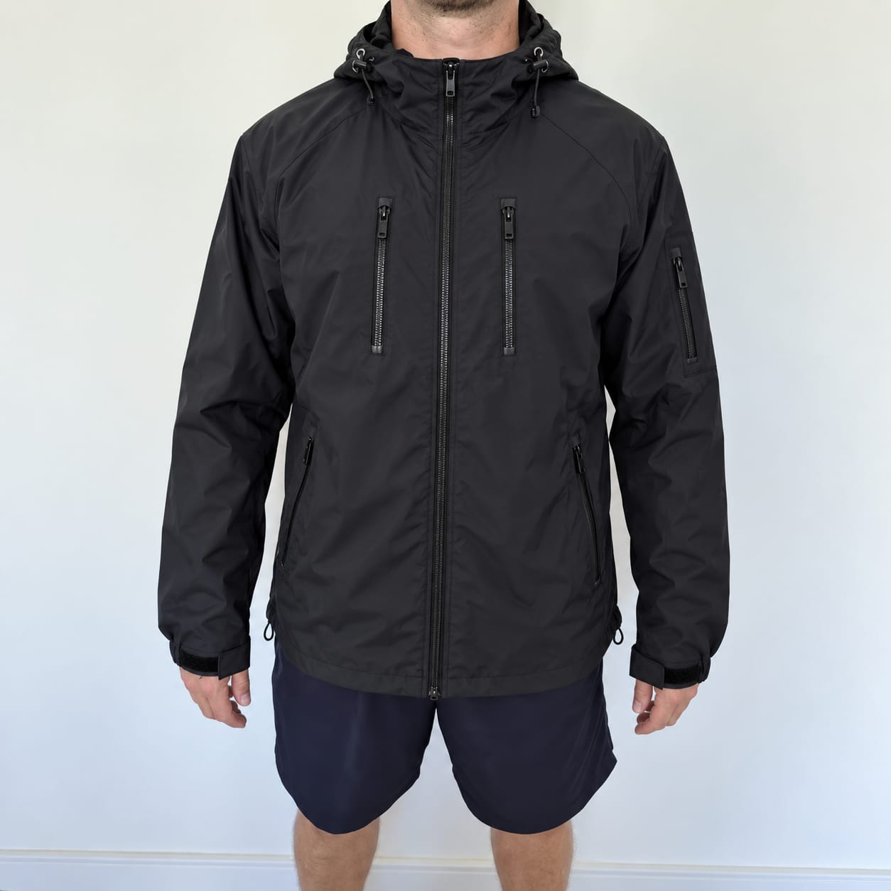 Customer photo review of Unisex Regenjacke, die im Regen die Farbe wechselt