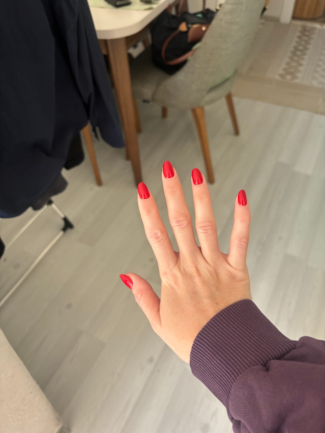 Customer photo review of Scarlet Flame - Short Oval - 30 Adet Takma Tırnak