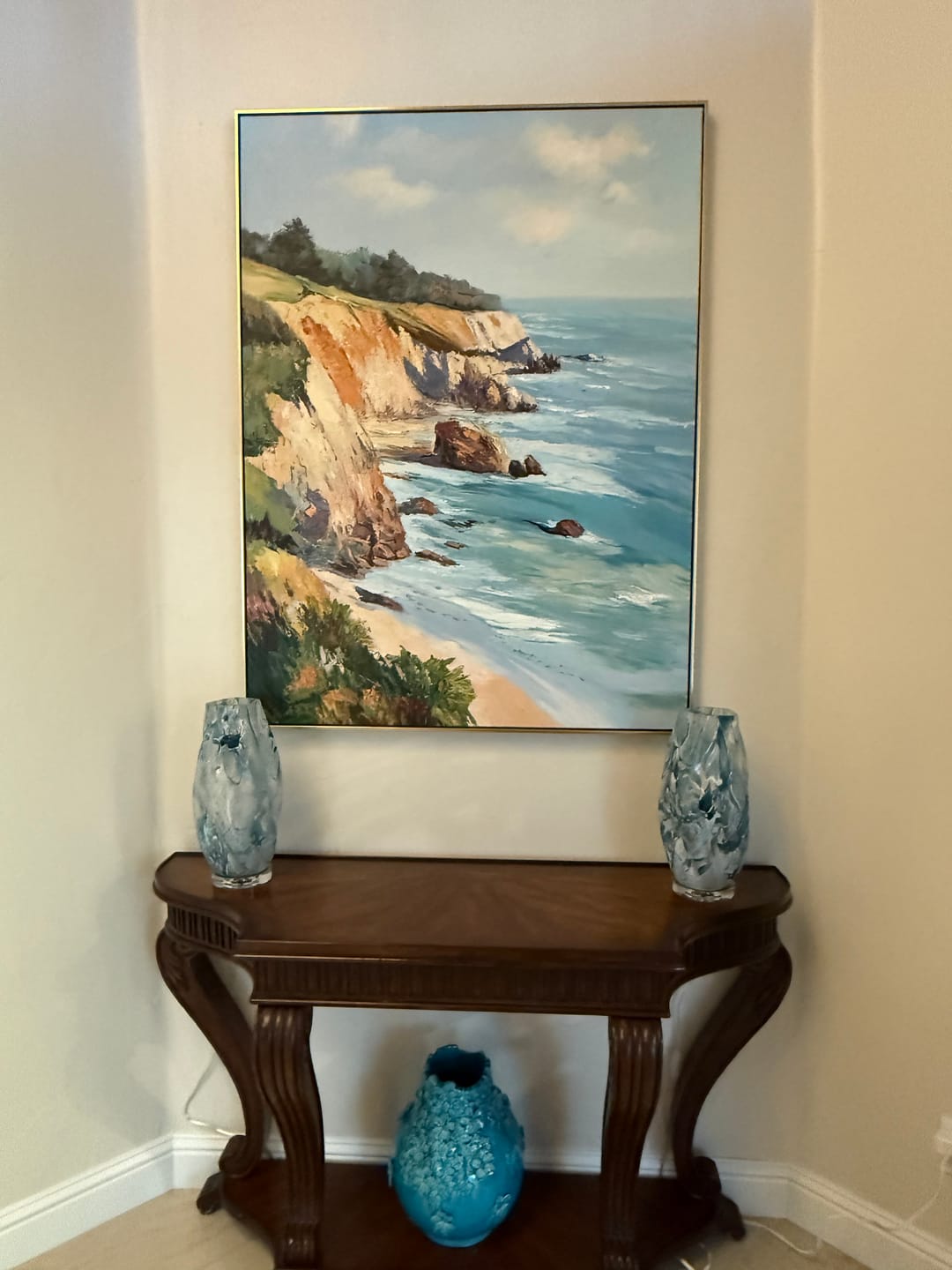 Customer photo review of Modern Landscape Painting #ABAV564