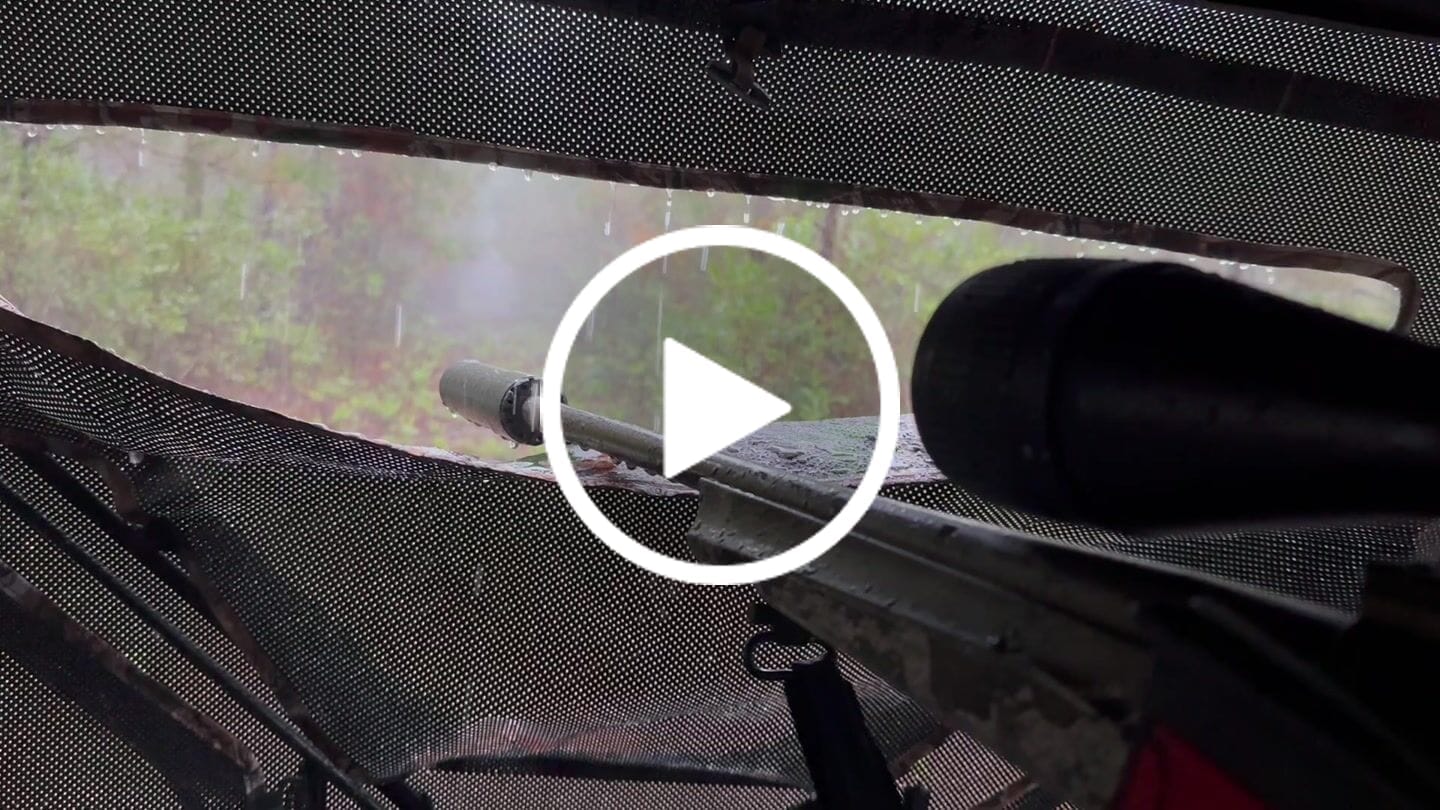 Customer video review of Vis360 See Through Ground Blind | 360° Camouflage Pop Up Hunting Blind for 2/3/4 Person | Portable Deer Blind with Orange Cover