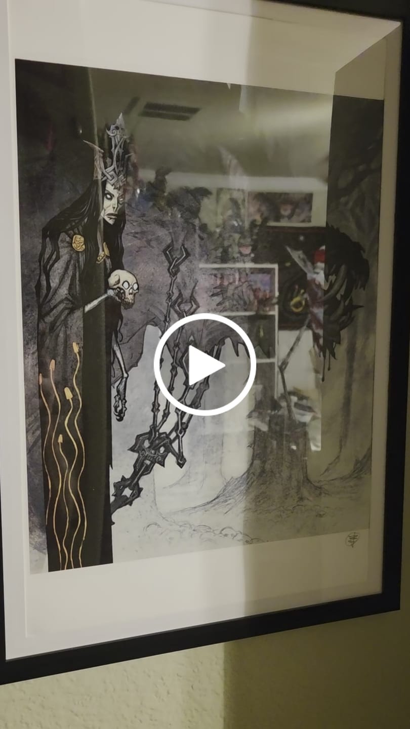 Customer video review of HEL - SIGNED ART PRINT