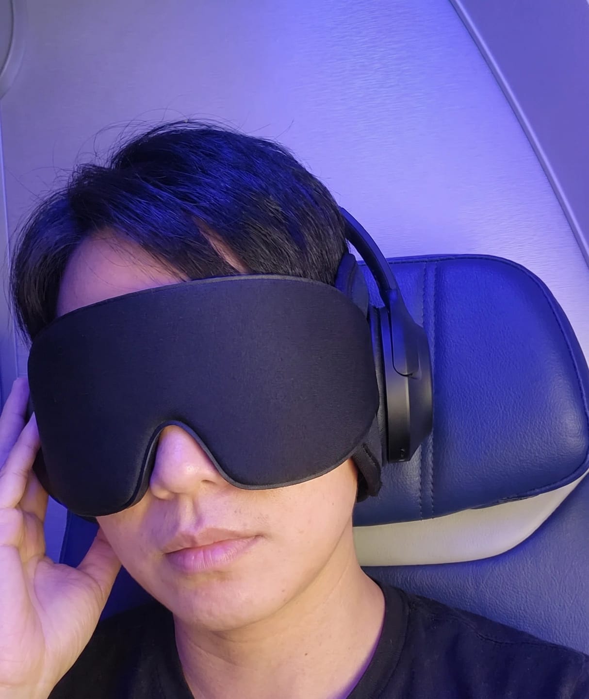 Customer photo review of 3-in-1 Schlafset: endlich im Flieger schlafen