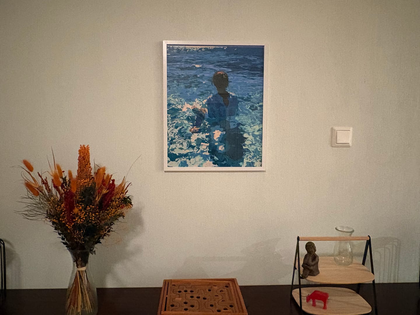 Customer photo review of Saltwater Serenity | Paint by Number
