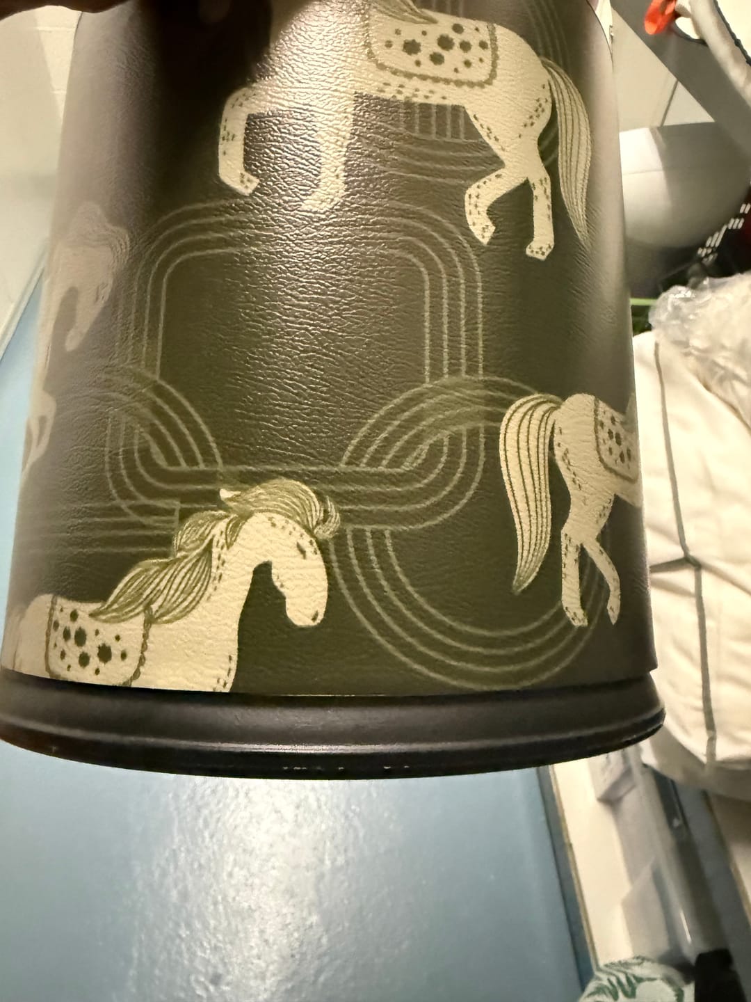 Customer photo review of Equus Luxe Waste Bin