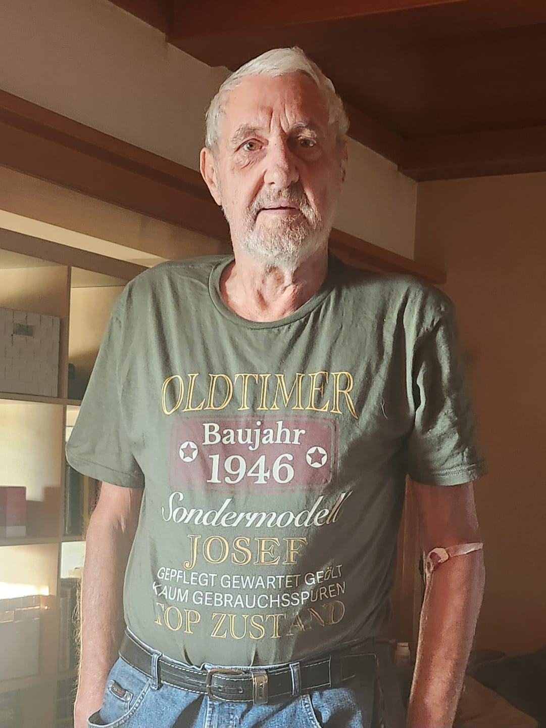 Customer photo review of Oldtimer Sondermodell - Personalisierbares Herren T-Shirt