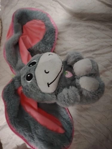 Customer photo review of LumiLoo™ Breathing Plush Toy with Soothing Music & Gentle Night Light