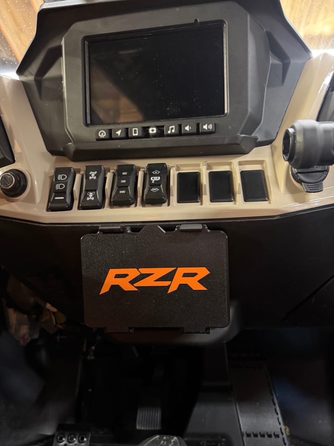 Customer photo review of Stash Box for 2024–2026 Polaris RZR XP and XPS 1000 – Factory-Fit Storage