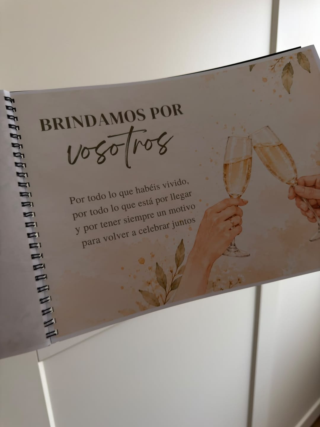 Customer photo review of Álbum Imprimible Boda