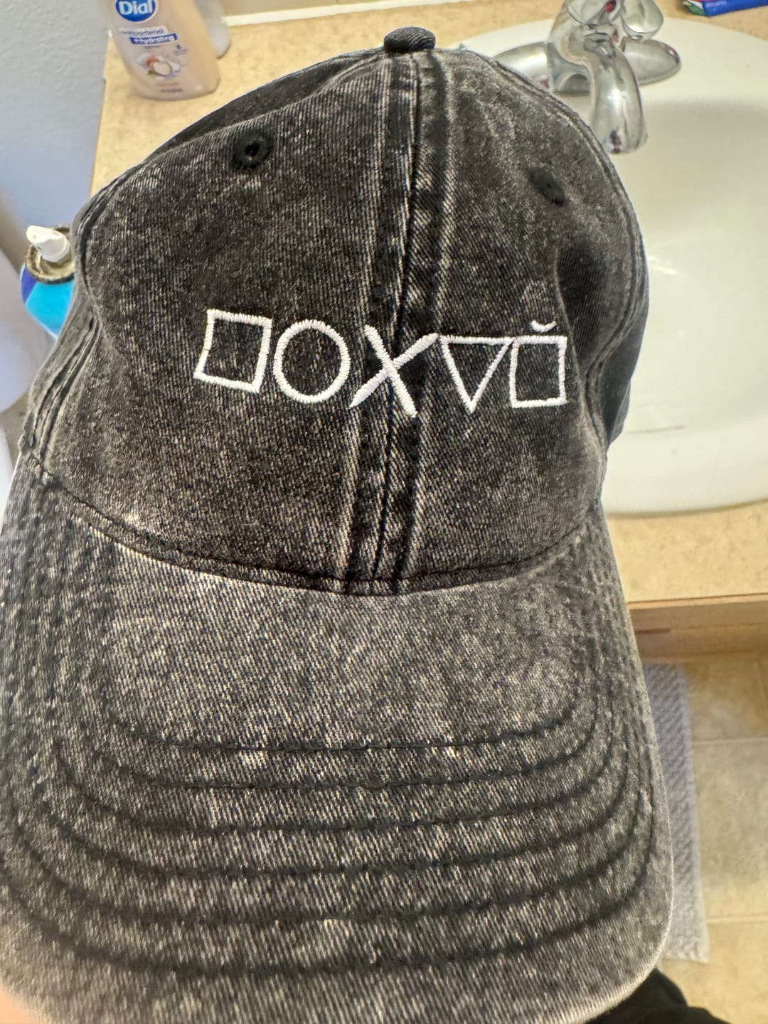 Customer photo review of Pohuy Vintage Cotton Twill Cap