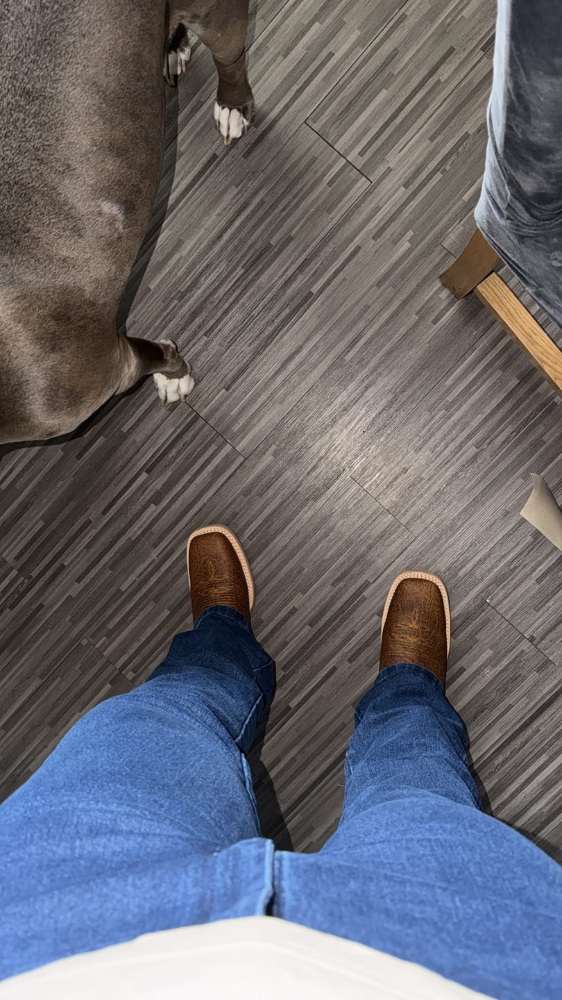 Customer photo review of Men's Rebel Pro Lite Western Boots