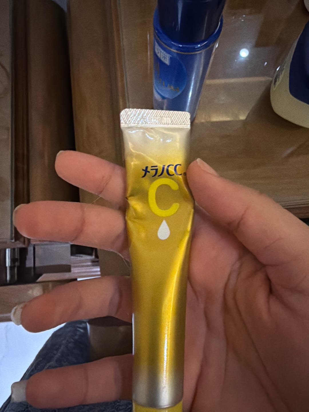 Customer photo review of Melano CC Premium Vitamin C Essence 20ml - Concentrated Spot Care