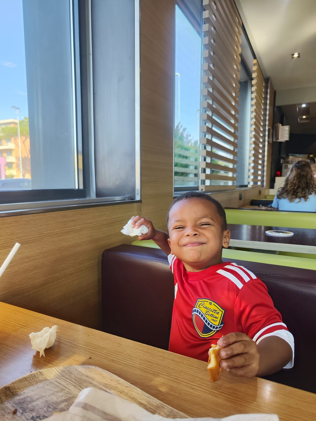 Customer photo review of MINI KIT BETTINI BABY CALCIO