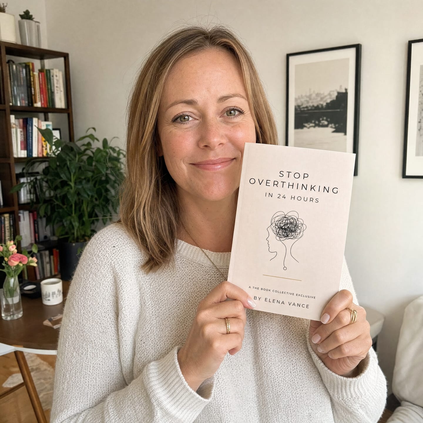 Customer photo review of Stop Overthinking in 24 Hours - By Elena Vance