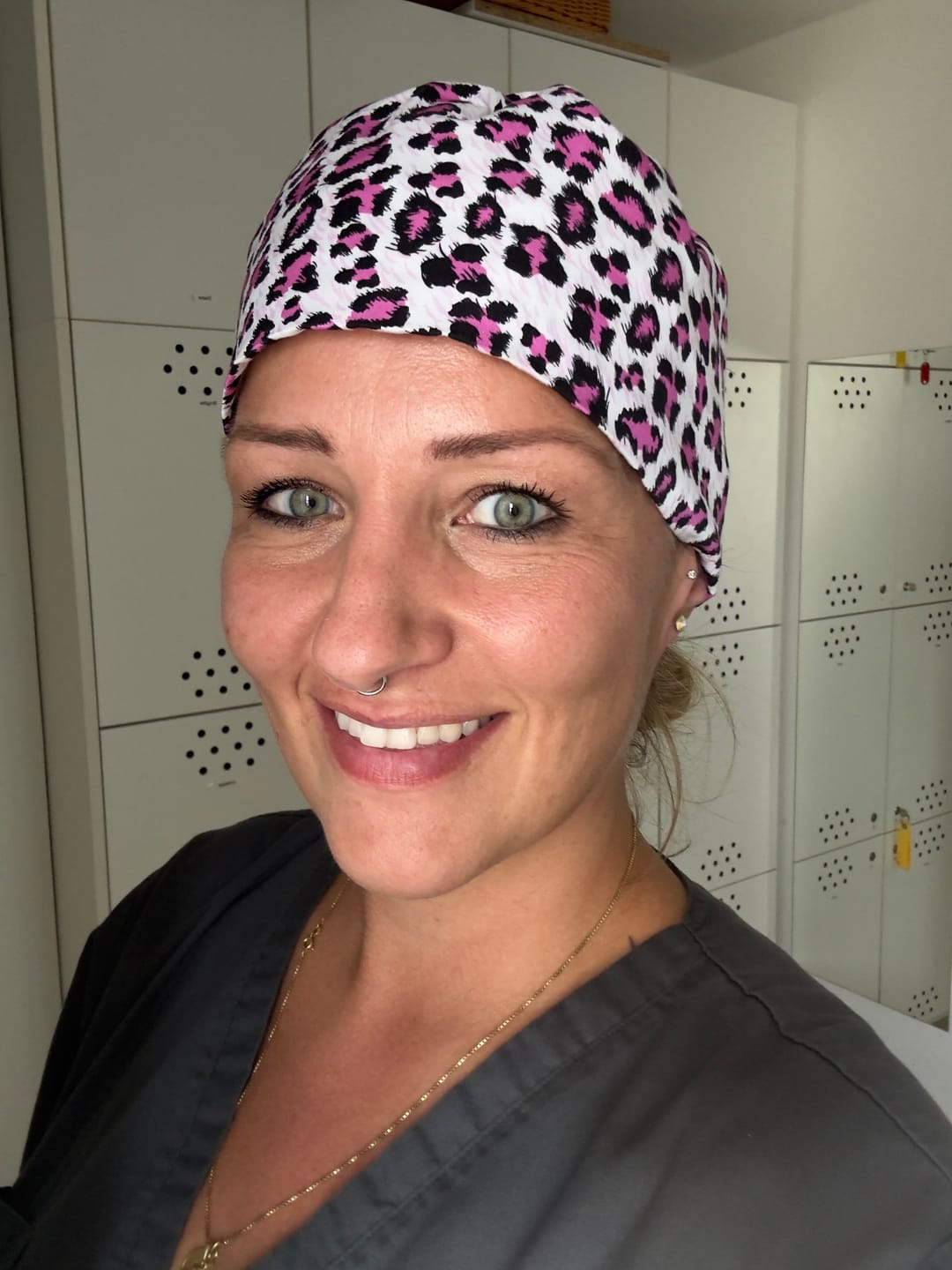 Customer photo review of OP Haube Wild Pink - Bandana