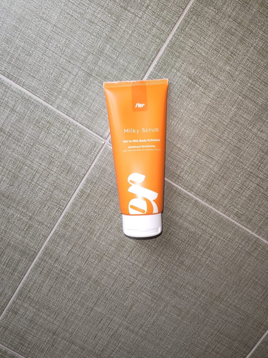 Customer photo review of Milky Scrub