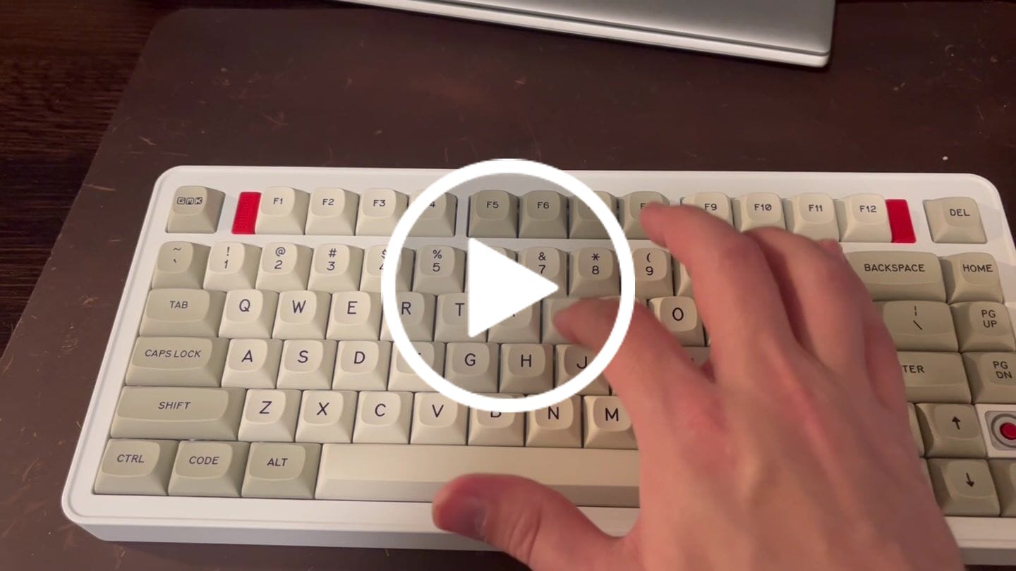Customer video review of HMX Yogurt S Linear Switch Factory Lubed (10PCS)