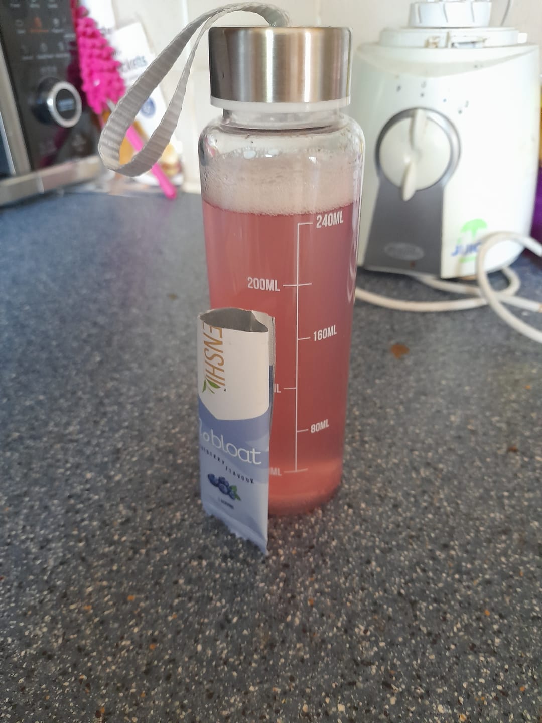 Customer photo review of No Bloat Blueberry