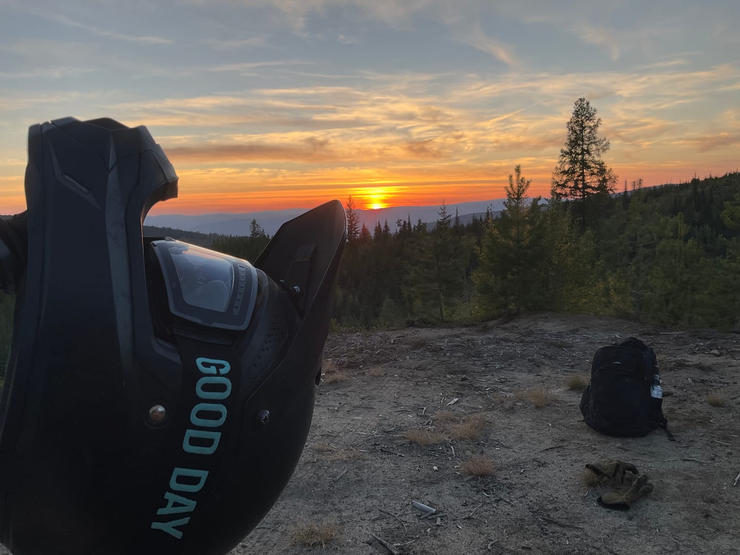Customer photo review of The Valorie Snow Goggle - Photochromic Red