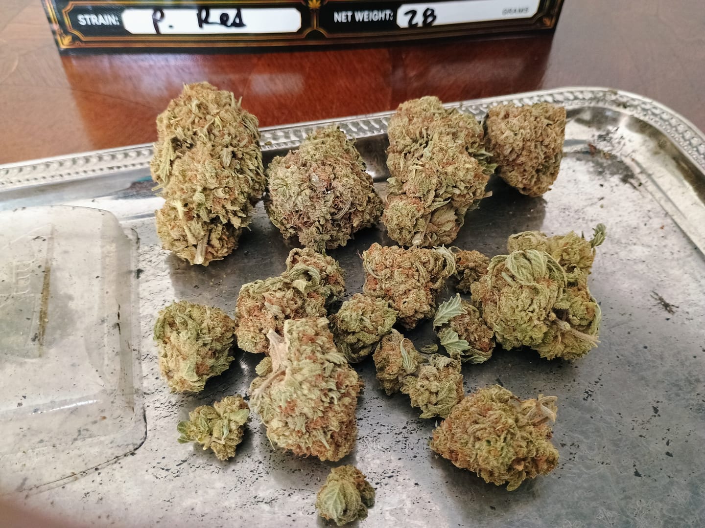 Customer photo review of Panama Red THCA Flower