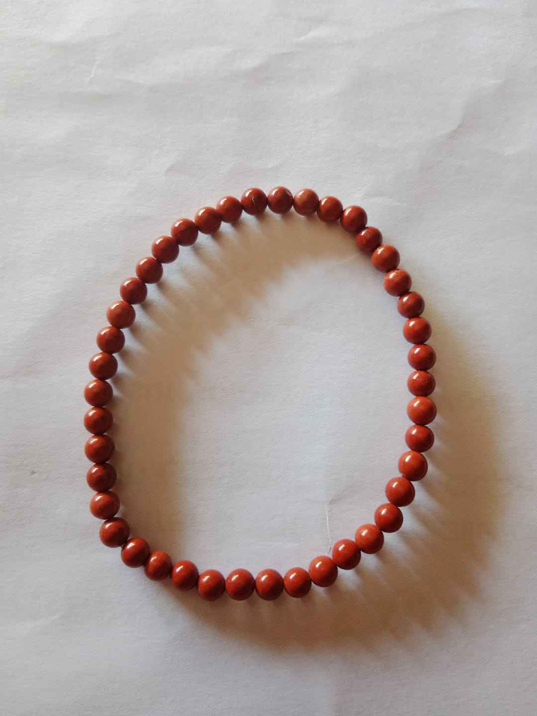 Customer photo review of Bracelet Jaspe Rouge "Vitalité"