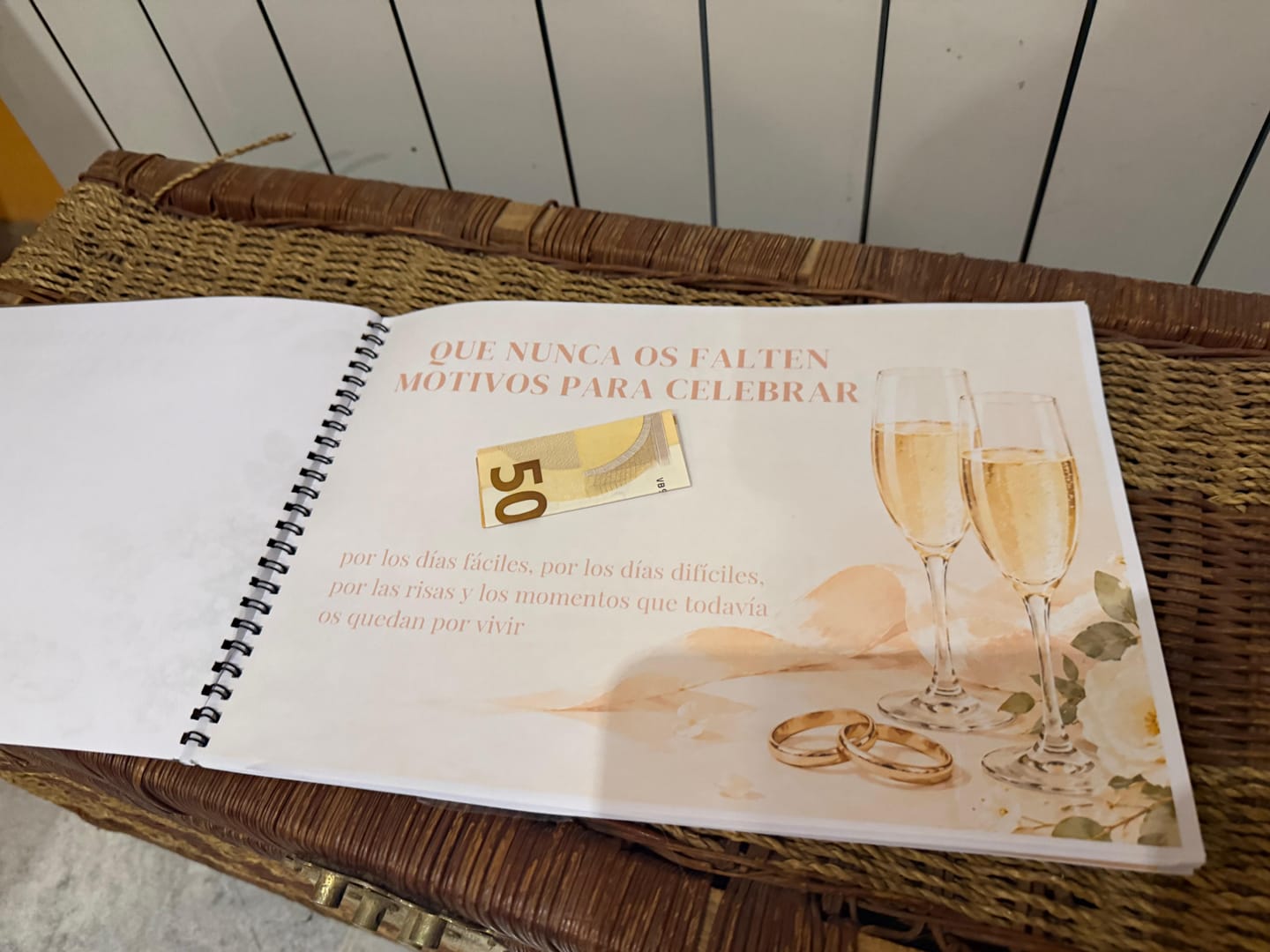 Customer photo review of Álbum Imprimible Boda